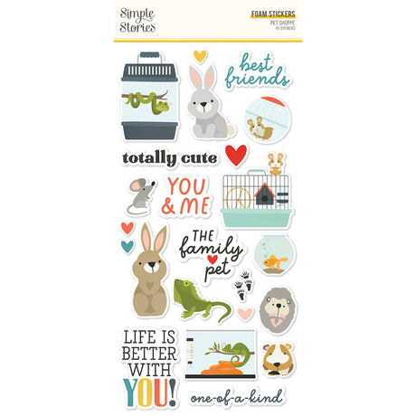 Pet Shoppe - Foam Stickers