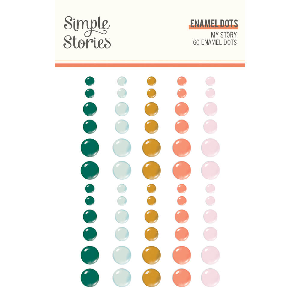 My Story - Enamel Dots