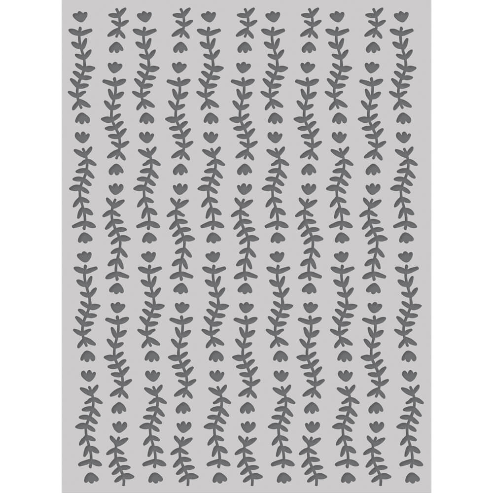 My Story - 6x8 Stencil - Floral Vines