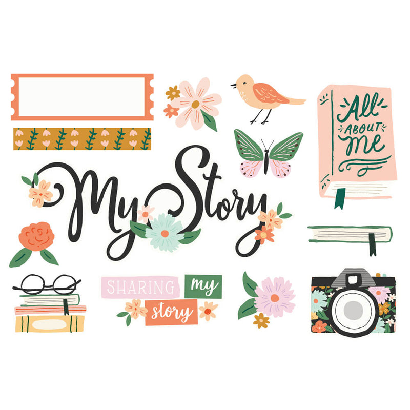 Simple Pages Page Pieces - My Story