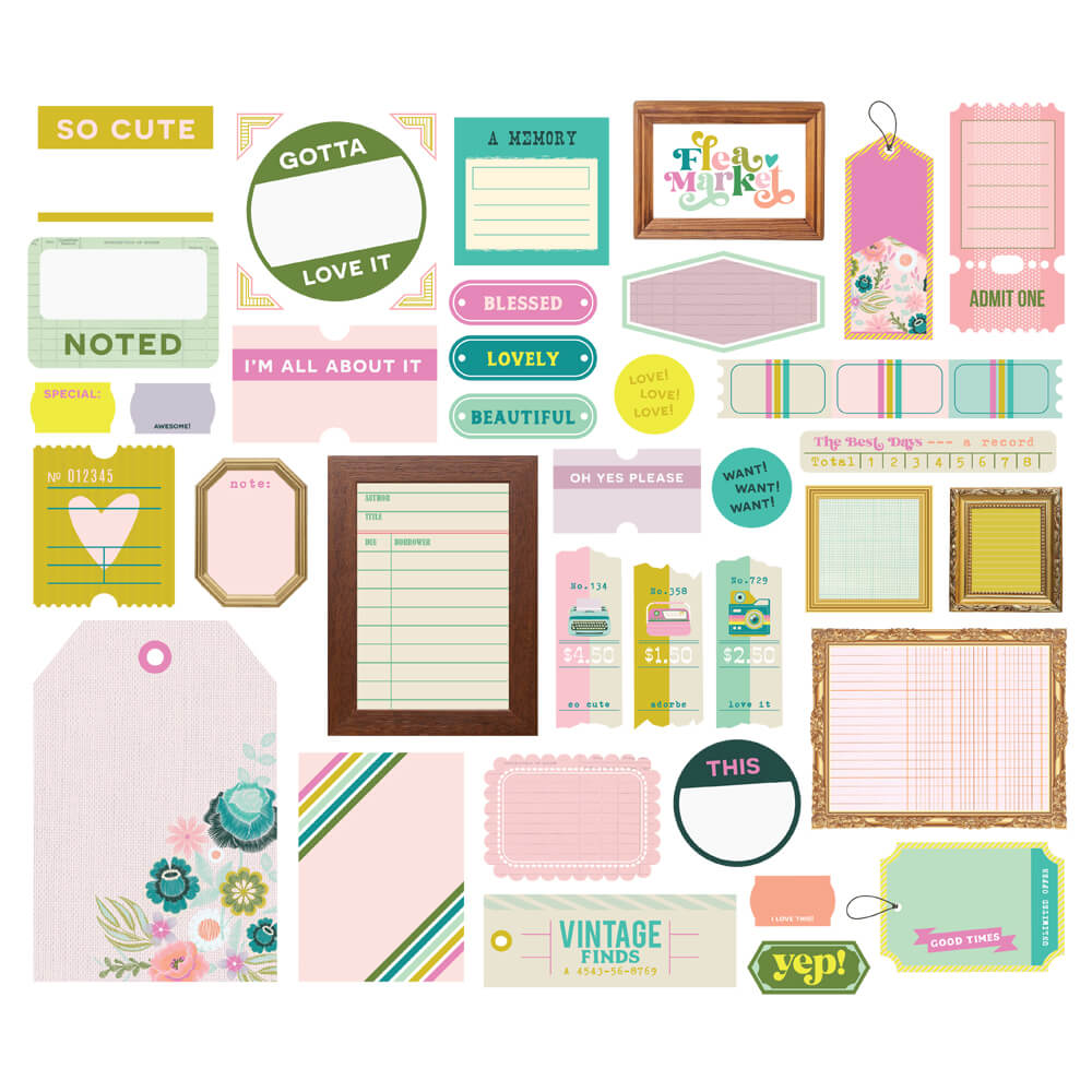 Flea Market - Journal Bits & Pieces