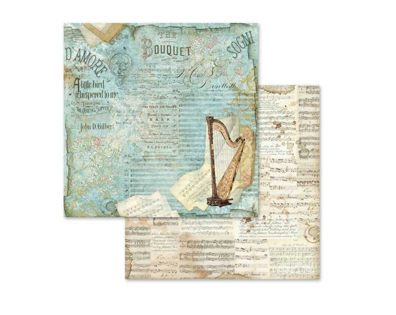 Music 12x12 Paper Collection by Stamperia
