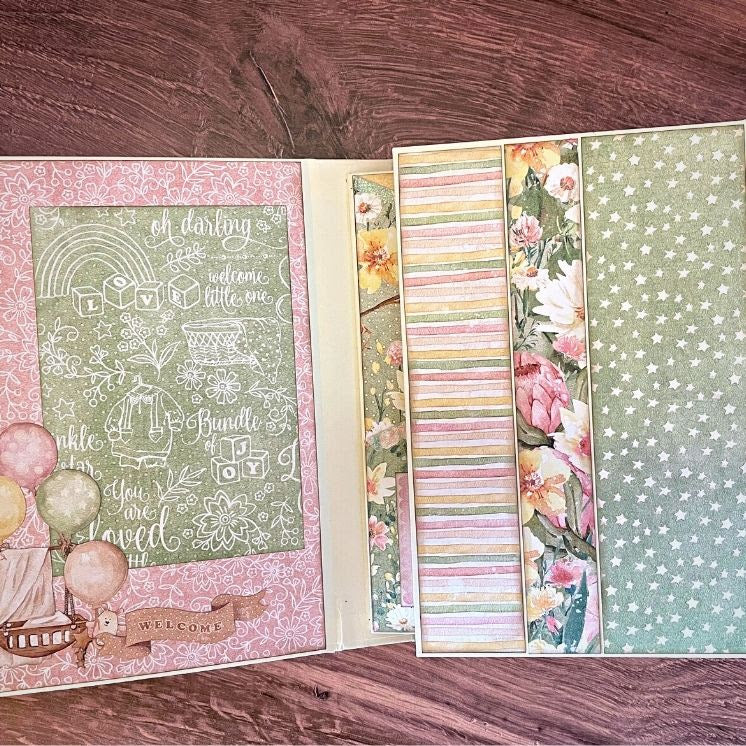 Graphic 45 Monthly Class Series Vol 3 2023 - Little One – Interactive Folio Album