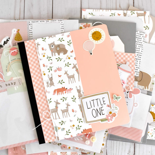Little One Baby Girl Flipbook - Digital Tutorial