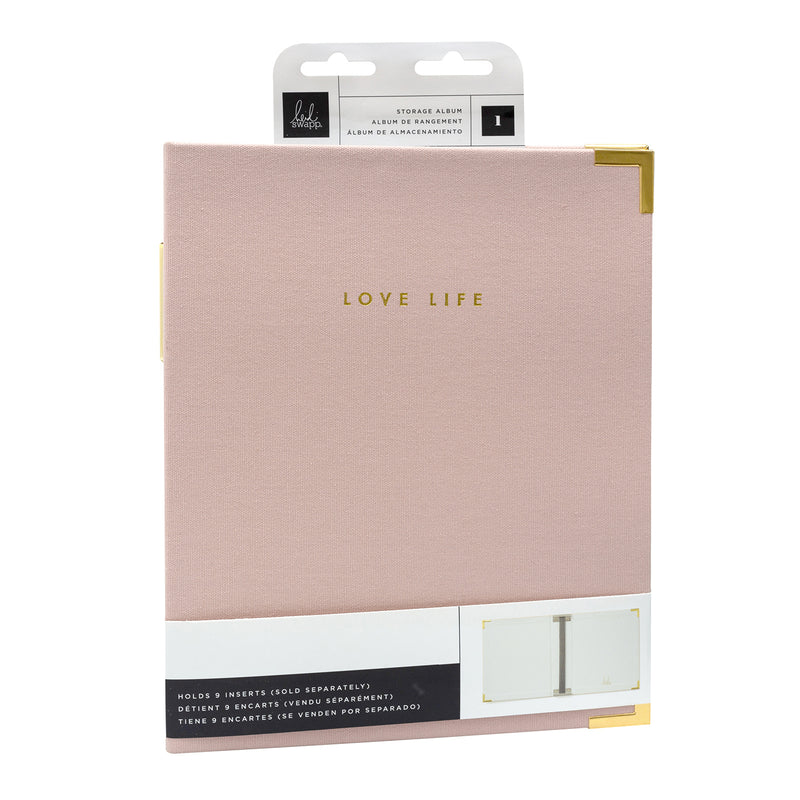 Storyline Chapters Pink 'Love Life' 8x10 Album by Heidi Swapp