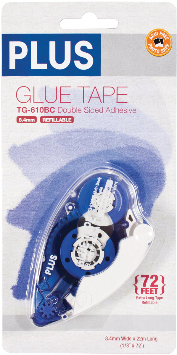 Plus High Capacity Glue Tape Dispenser
