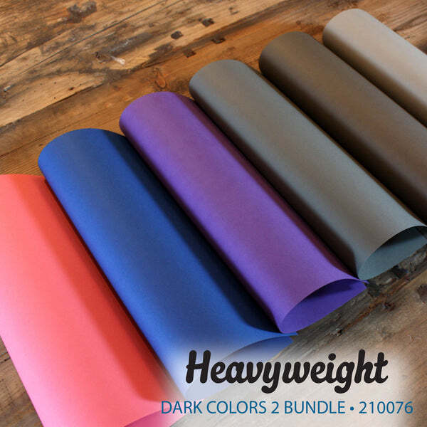 My Colors Heavyweight Cardstock Bundle - Darks 2