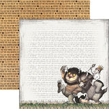 Where The Wild Things Are Double-Sided Cardstock 12X12 - Let The Wild Rumpus Start