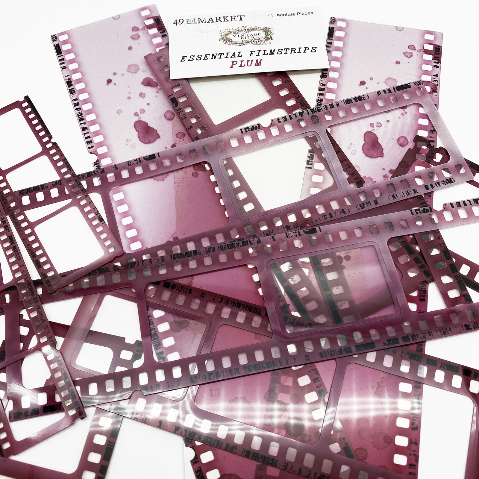 Vintage Bits Essential Filmstrips – Plum