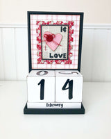 Block Countdown - February / Valentine's Day Kit