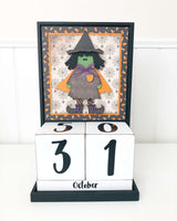 Block Countdown - October / Halloween Kit