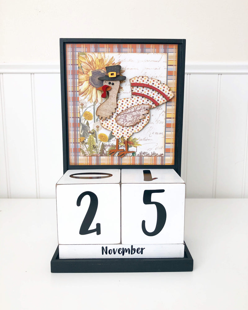Block Countdown - November / Thanksgiving Kit