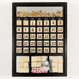 MAGNETIC CALENDAR - FRAME BLACK