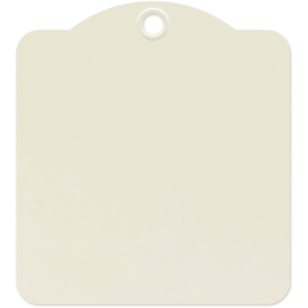 Square Tags - Ivory