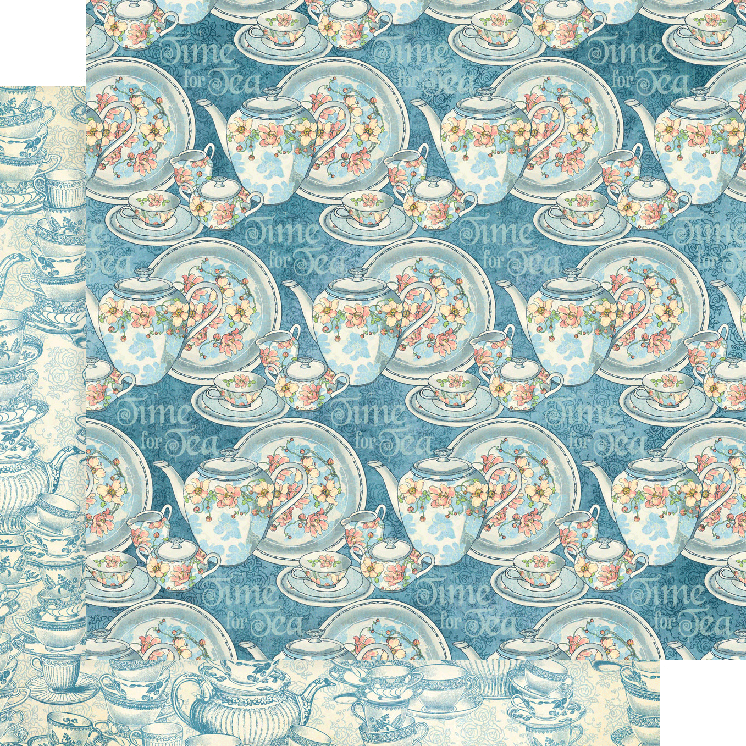 Alice's Tea Party 8x8 Paper Pad