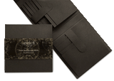 Trifold Waterfall Folio Album - Black