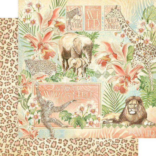 Wild & Free 12x12 Collection Pack