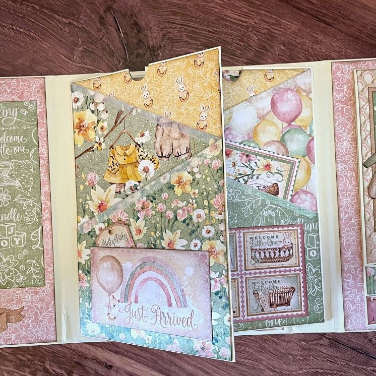 Graphic 45 Monthly Class Series Vol 3 2023 - Little One – Interactive Folio Album