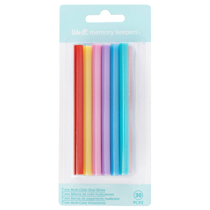 Multi Color Creative Flow Hot Glue Sticks by We R Memory Keepers