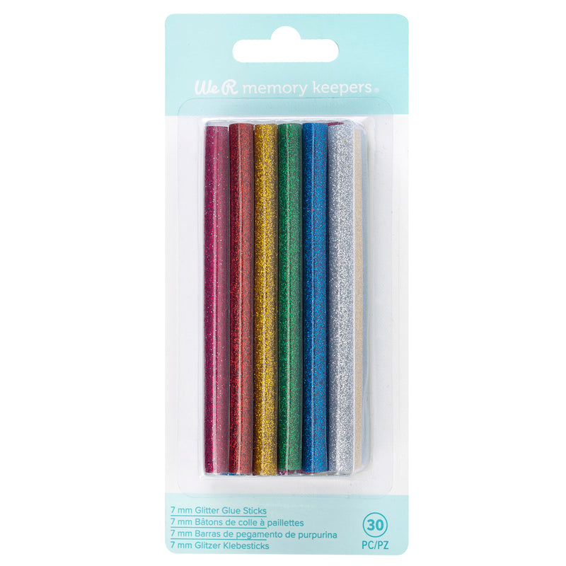 Glitter Creative Flow Hot Glue Sticks by We R Memory Keepers