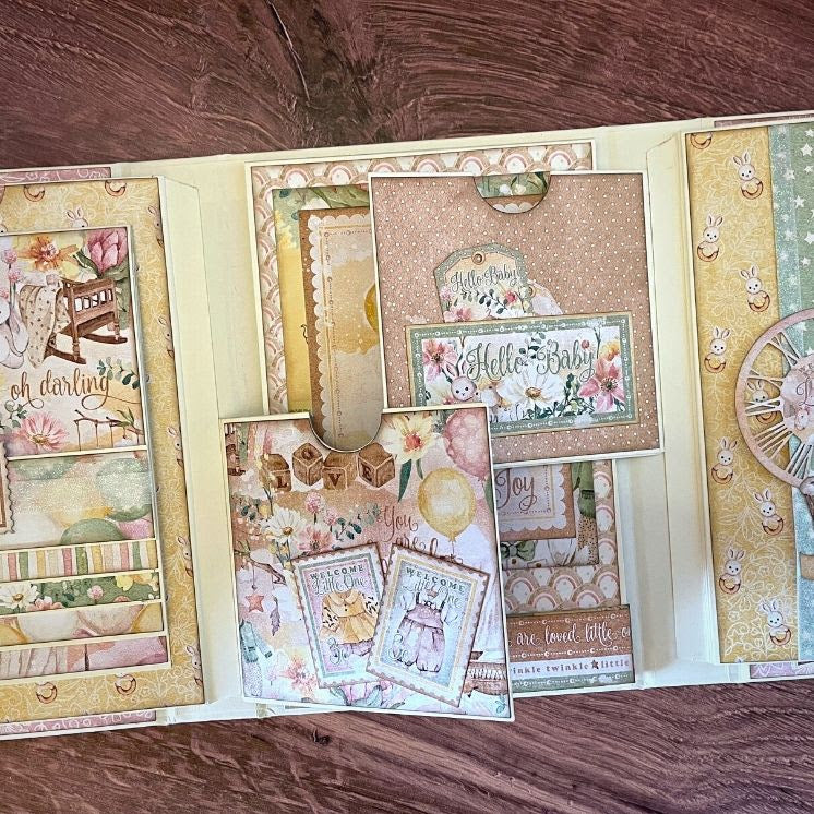 Graphic 45 Monthly Class Series Vol 3 2023 - Little One – Interactive Folio Album