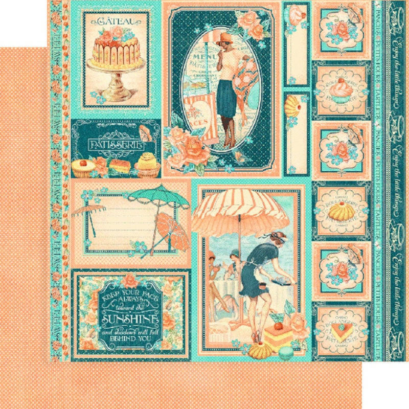 Cafe Parisian 12x12 Collector's Pack