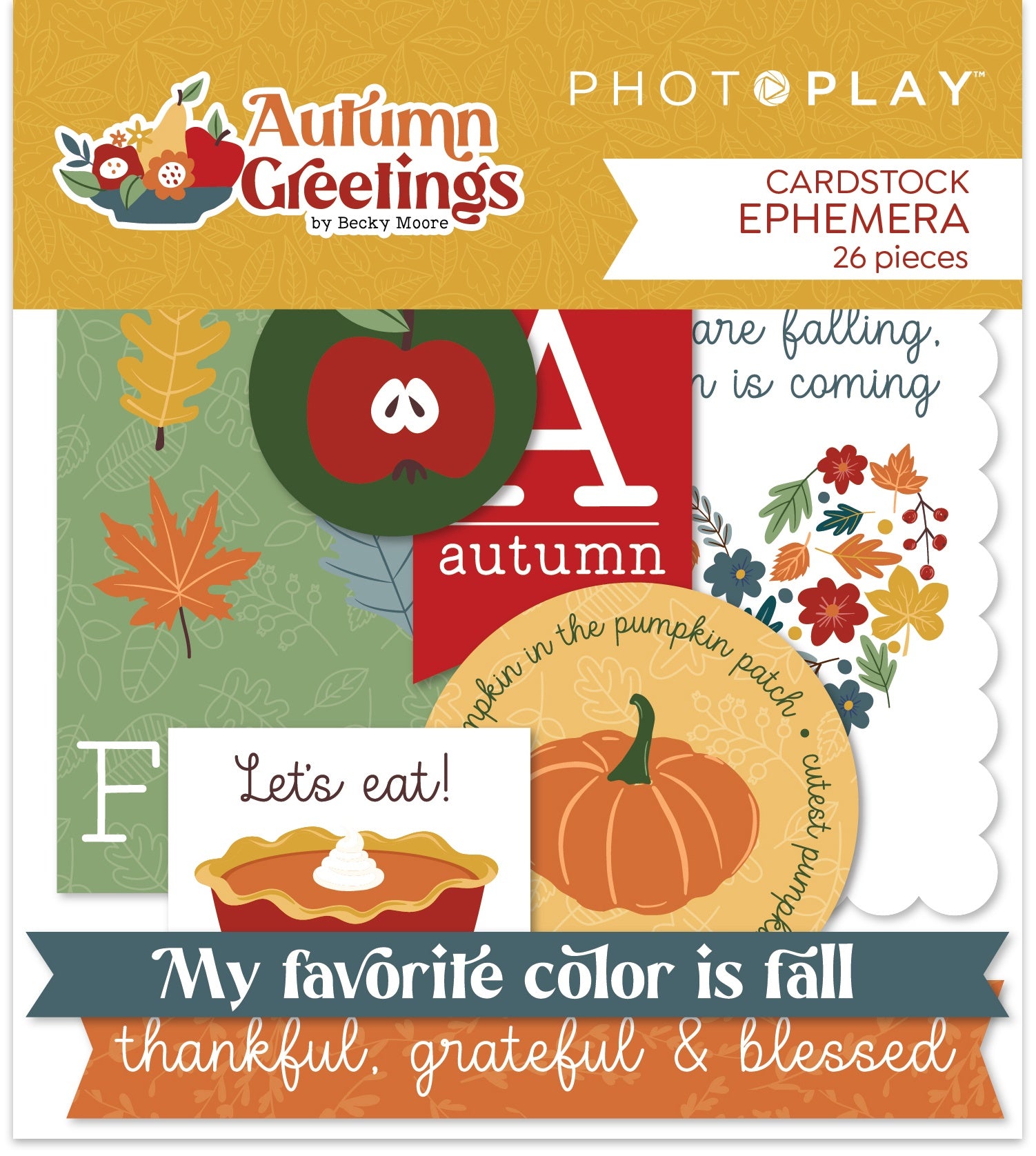 Autumn Greetings - Ephemera