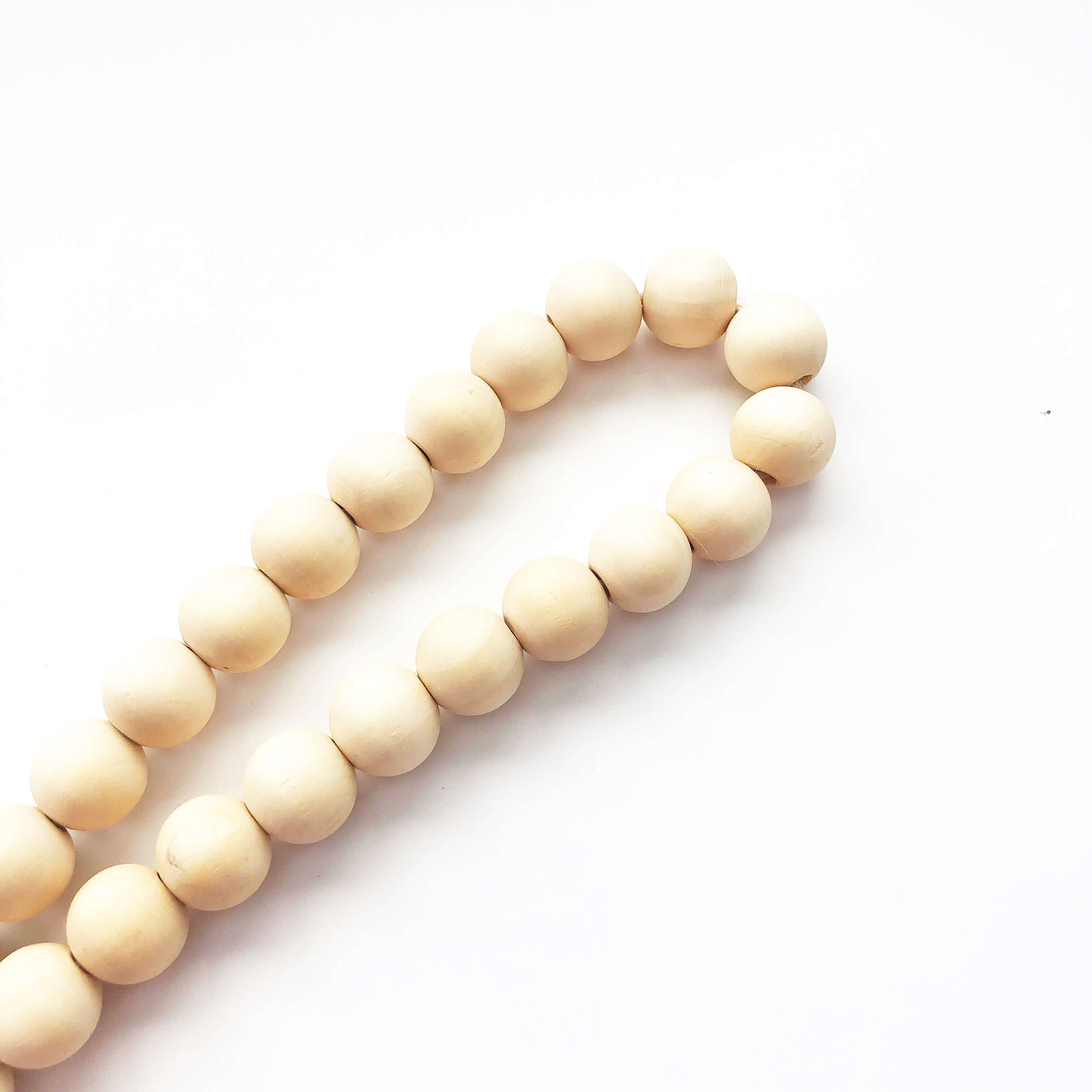 Wood Beads - Natural