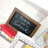 Accessory Tray Kit - September (Book Stack, Flashcard, Heart Map, Pencil)