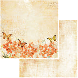 Vintage Artistry Mango 12x12 Cardstock – Orange Blossom