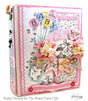 Authentique's Swaddle Baby Girl Mini Album Kit by Kathy Clement~ Digital Tutorial