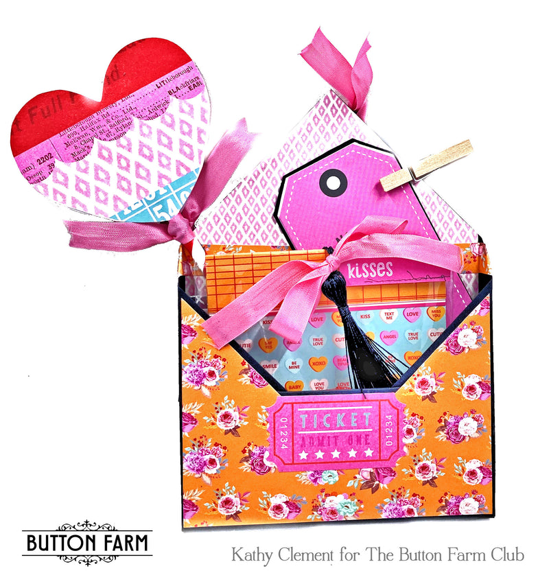 Heart Eyes Card Kit by Kathy Clement