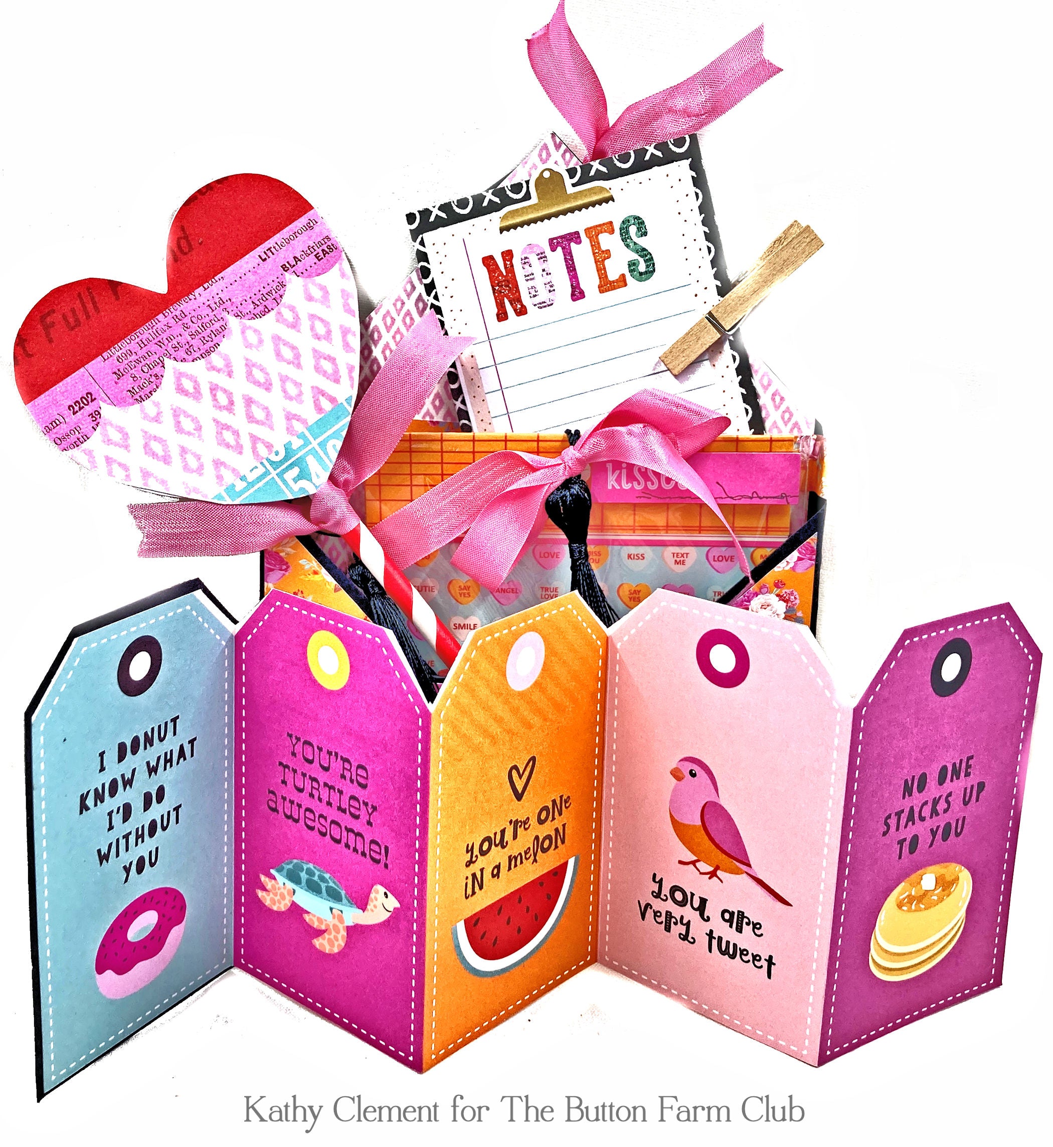 Heart Eyes Card Kit by Kathy Clement