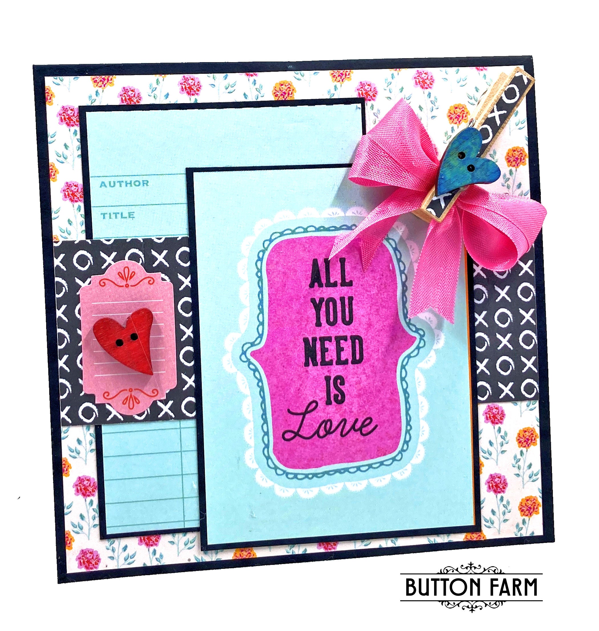 Heart Eyes Card Kit by Kathy Clement