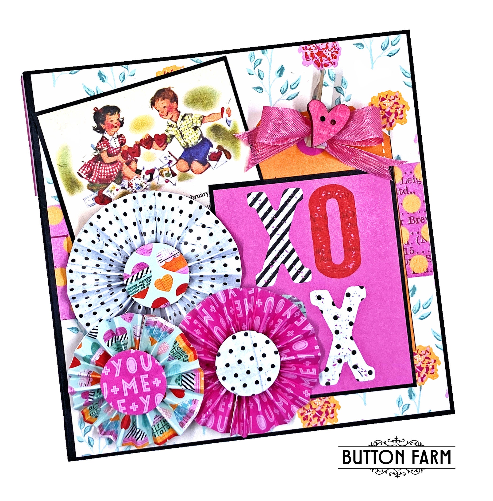 Heart Eyes Card Kit by Kathy Clement