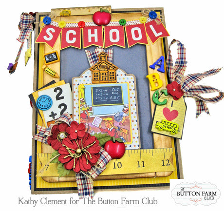 Back to School Folio with Authentique Scholastic Digital Tutorial