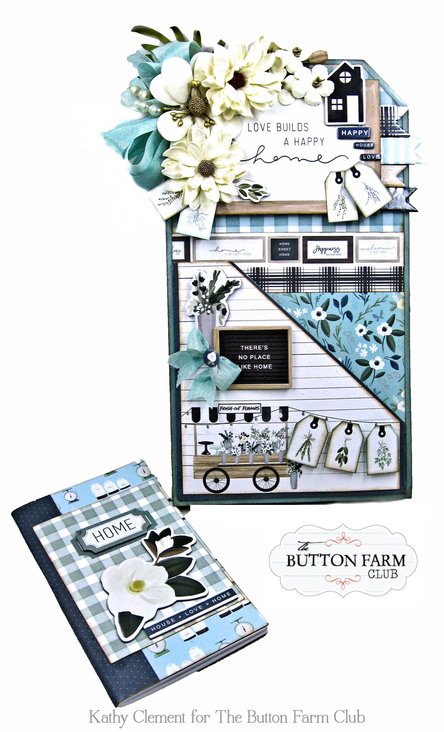 Carta Bella Home Again Etcetera Tag and Folio ~ Digital Tutorial