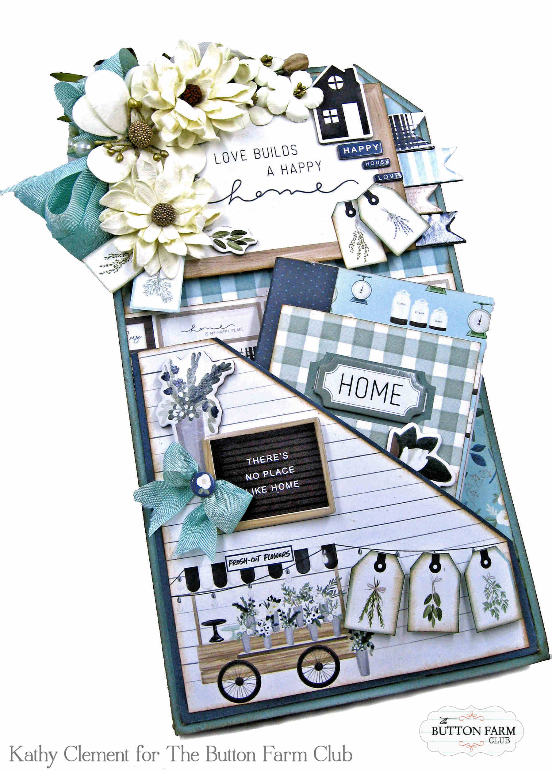 Carta Bella Home Again Etcetera Tag and Folio ~ Digital Tutorial