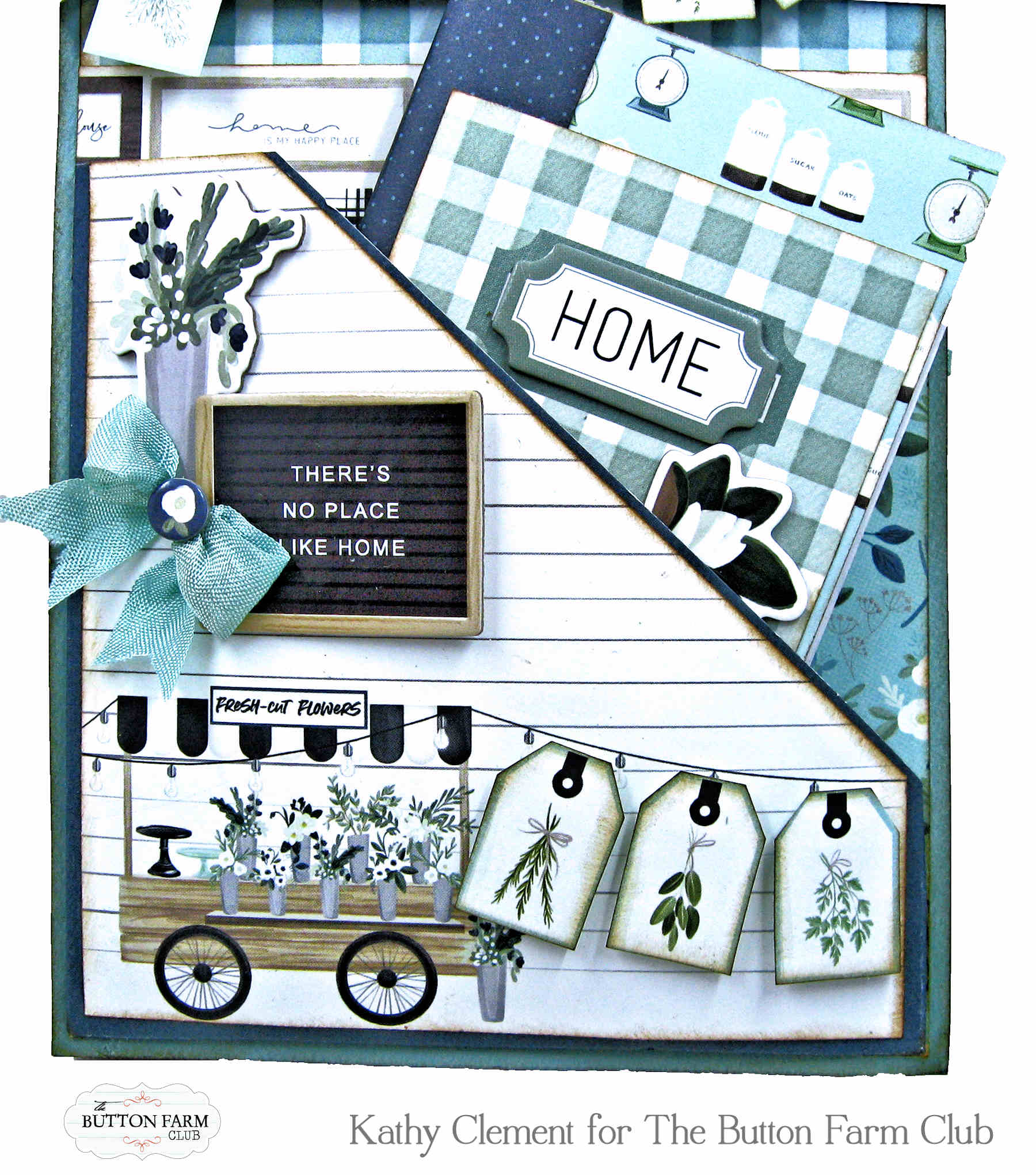 Carta Bella Home Again Etcetera Tag and Folio ~ Digital Tutorial