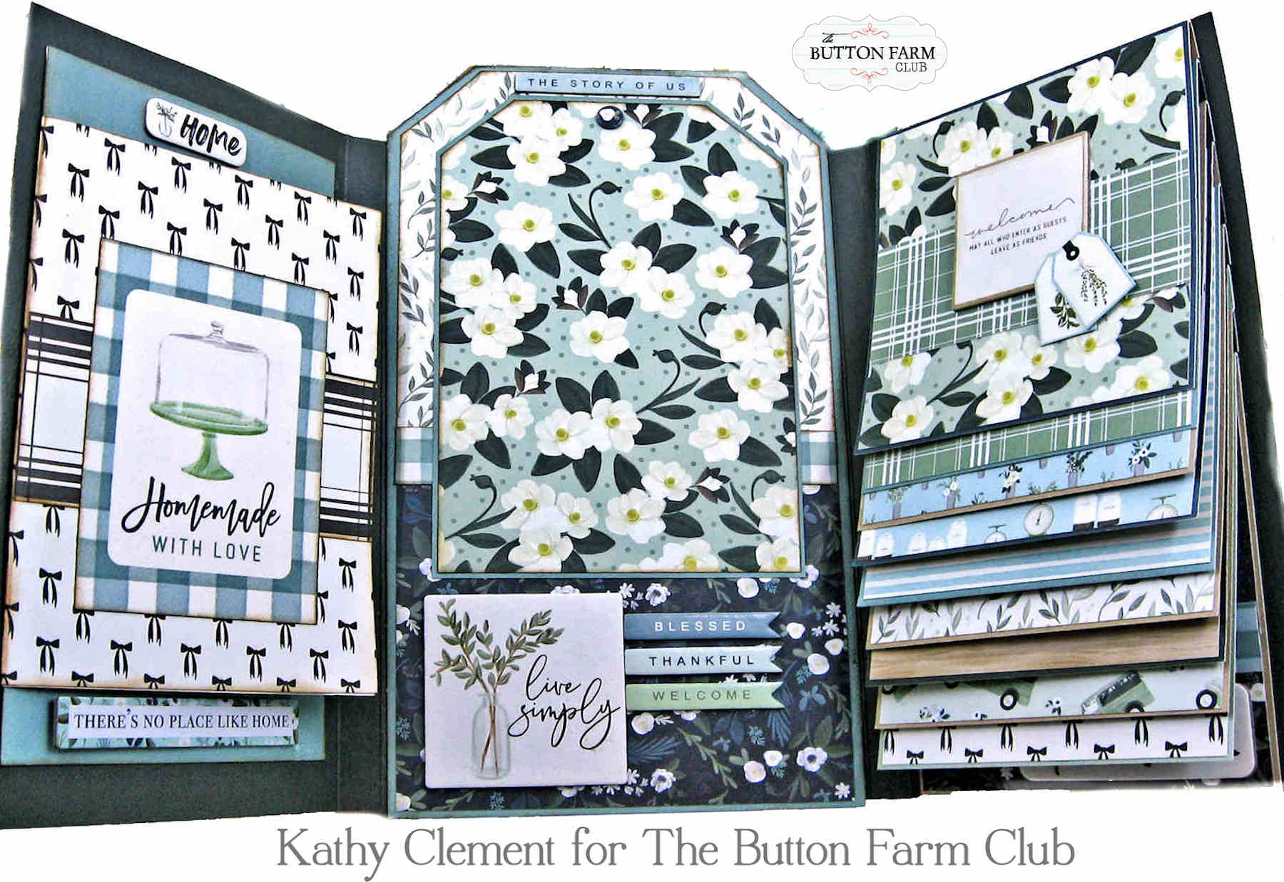 Carta Bella Home Again Etcetera Tag and Folio ~ Digital Tutorial