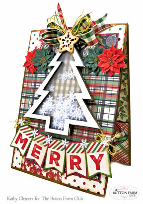 Rejoice Christmas Card Kit by Kathy Clement  - Digital Tutorial