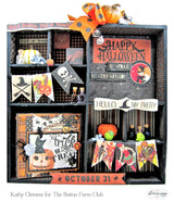 Masquerade Halloween Home Décor and Folio Kit ~ Digital Tutorial
