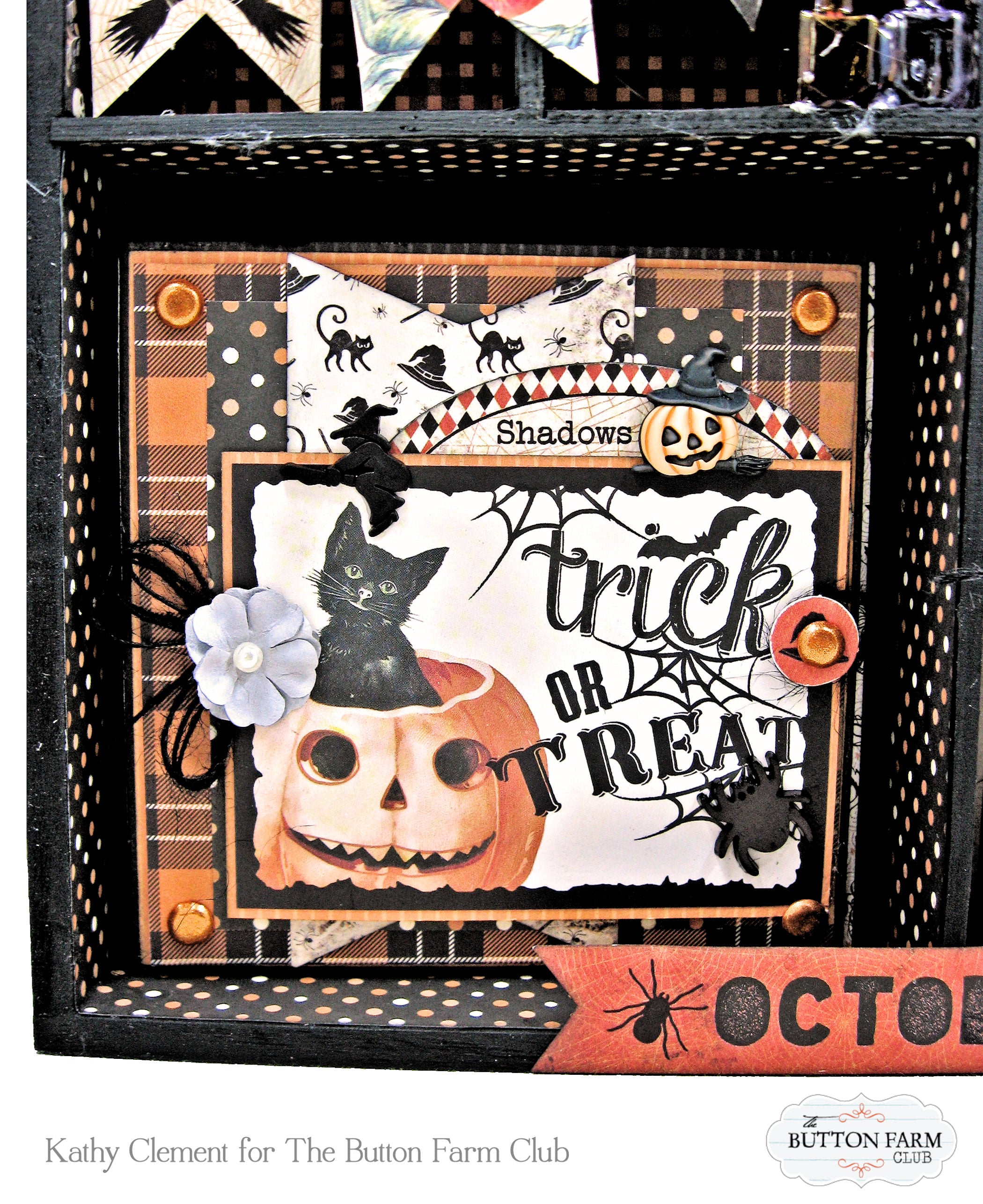 Masquerade Halloween Home Décor and Folio Kit ~ Digital Tutorial