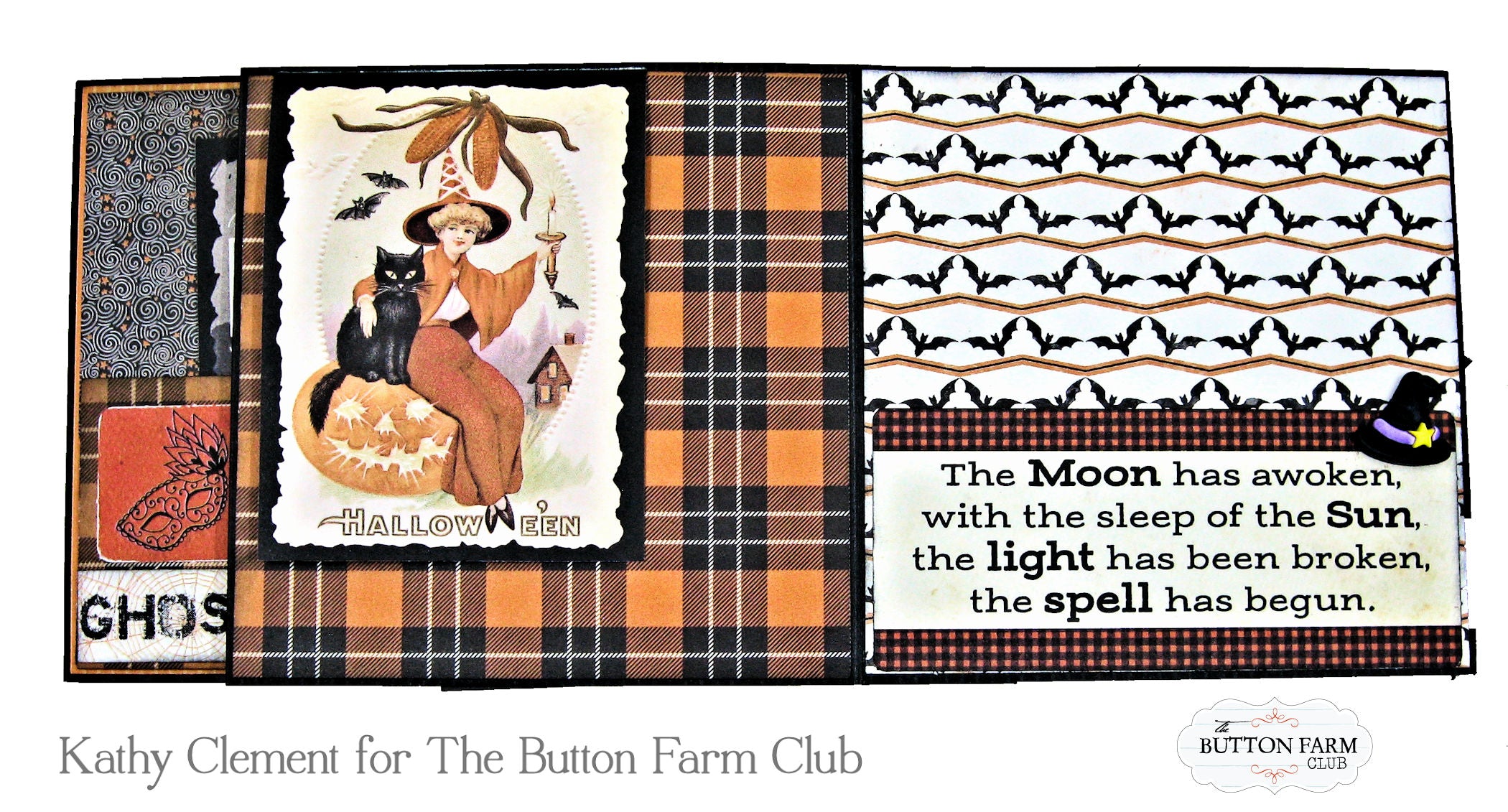 Masquerade Halloween Home Décor and Folio Kit ~ Digital Tutorial