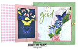 Simple Vintage Indigo Garden Card Kit by Kathy Clement
