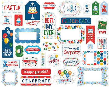 Let's Celebrate Frames & Tags