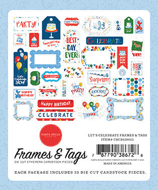Let's Celebrate Frames & Tags