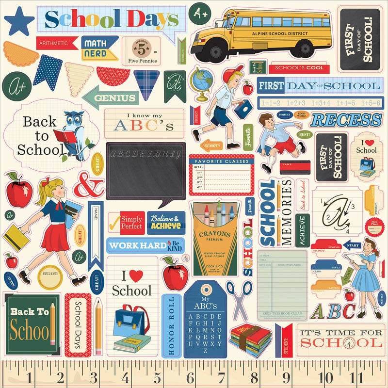 School Days Element Sticker