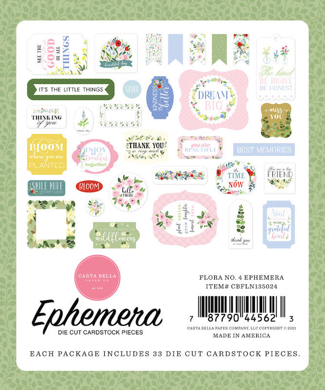 Flora No. 4 Ephemera