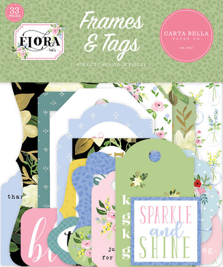 Flora No. 4 Frames and Tags